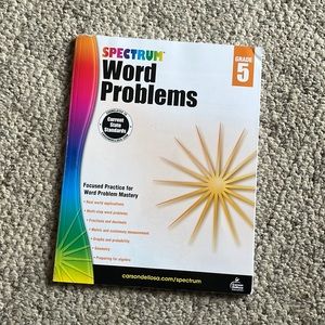 Spectrum Word Problems Grade 5